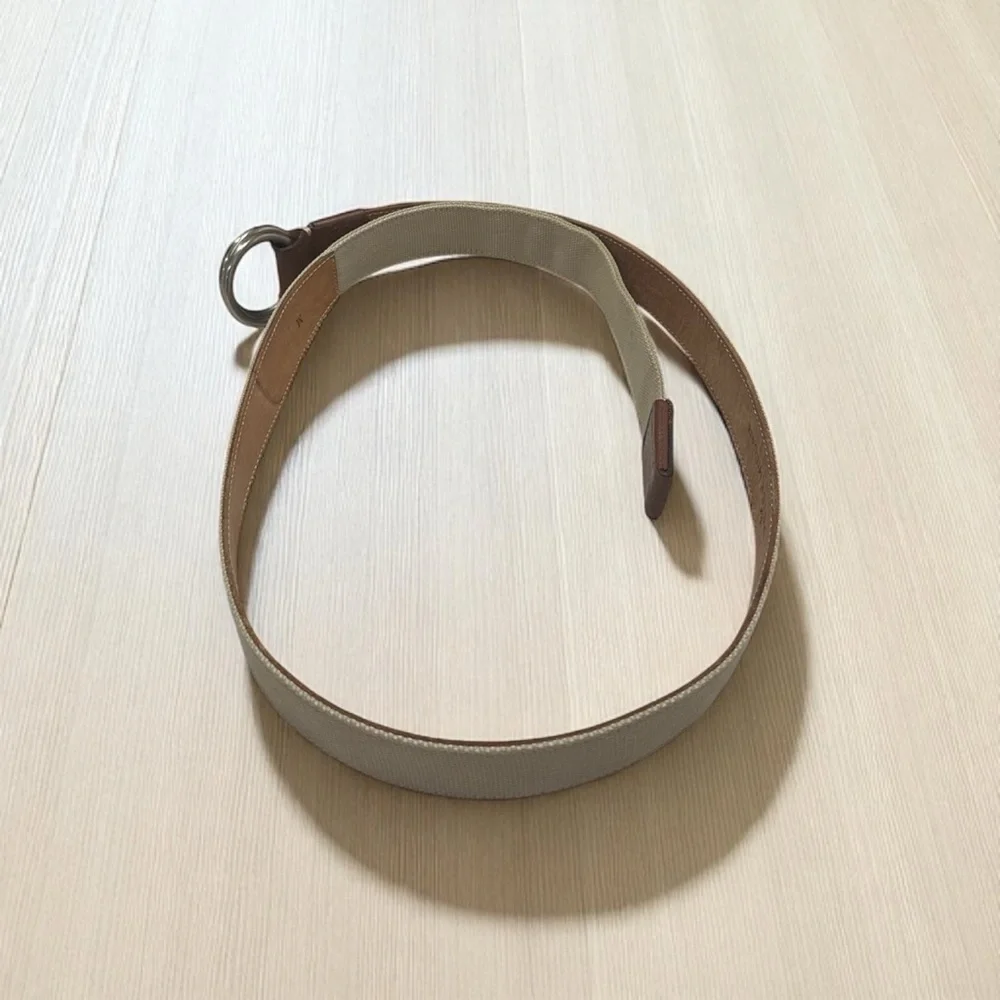 Peter Millar Medium Canvas Belt 42